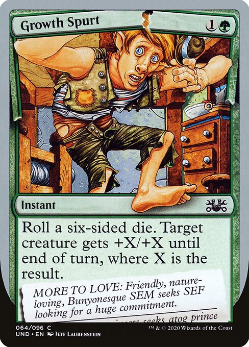 Growth Spurt - Unsanctioned Magic card