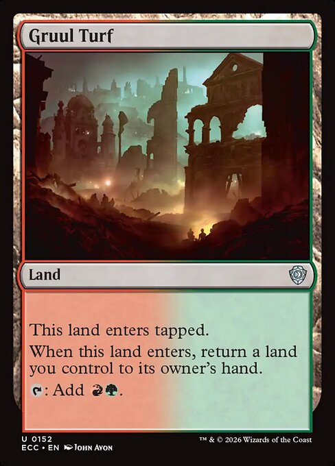 Gruul Turf - Lorwyn Eclipsed Commander Magic card