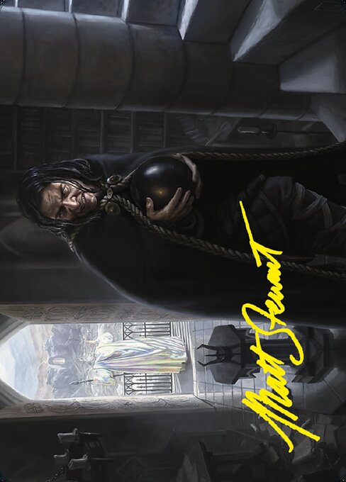 Gríma, Saruman's Footman // Gríma, Saruman's Footman - Tales of Middle-earth Art Series (#63) - Illustrated by Matt Stewart - Magic: The Gathering Card