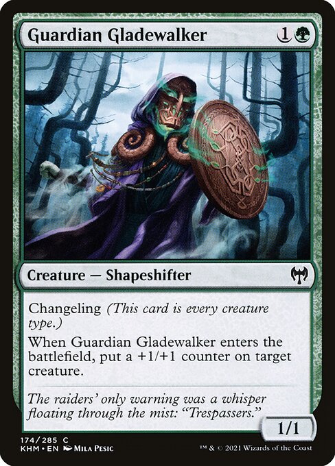 Guardian Gladewalker - Kaldheim Magic card