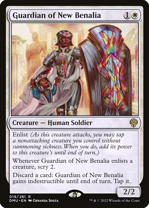 Guardian of New Benalia - Dominaria United (#19) - Illustrated by Ernanda Souza - Magic: The Gathering Card