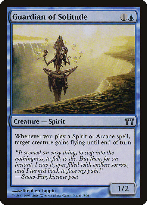 Guardian of Solitude - Champions of Kamigawa Magic card
