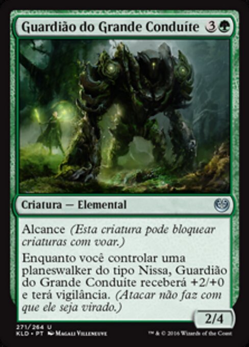 Guardiano del Grande Flusso (Guardian of the Great Conduit) - Kaladesh (#271) - Illustrated by Christine Choi - Magic: The Gathering Card