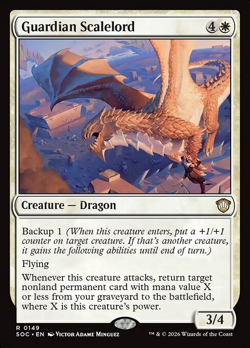 Guardian Scalelord - Secrets of Strixhaven Commander Magic card