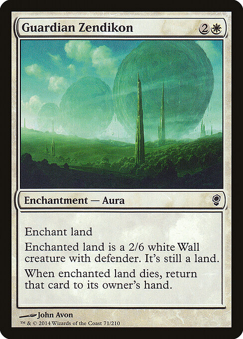 Guardian Zendikon - Conspiracy Magic card