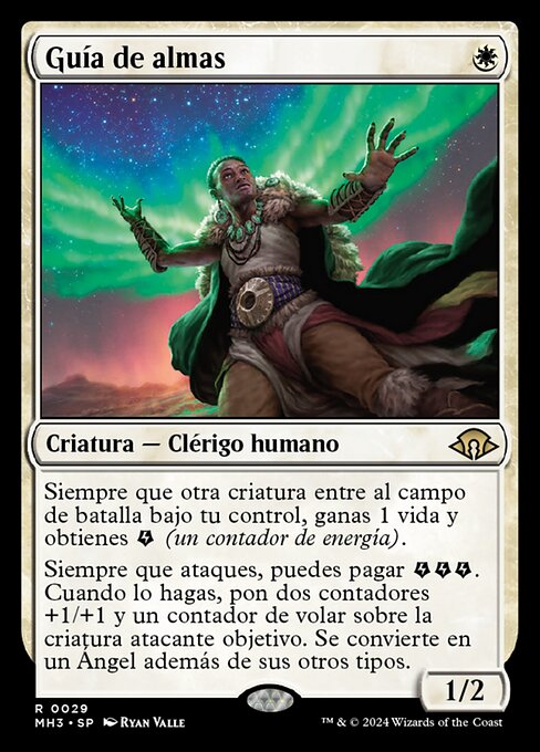 Guía de almas (Guide of Souls) - Modern Horizons 3 (#29) - Illustrated by Ryan Valle - Magic: The Gathering Card