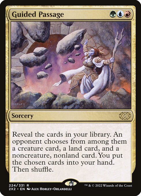 Guided Passage - Double Masters 2022 Magic card