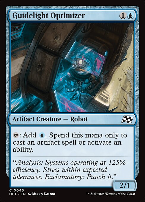 Guidelight Optimizer - Aetherdrift Magic card