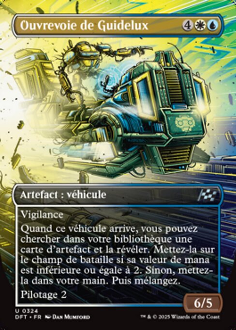 Leitlicht-Wegbereiter (Guidelight Pathmaker) - Aetherdrift (#206) - Illustrated by Stephan Martiniere - Magic: The Gathering Card