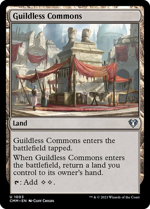 Guildless Commons - Commander Masters Magic card