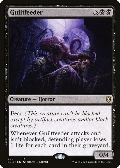 Guiltfeeder - Commander Legends: Battle for Baldur's Gate Magic card