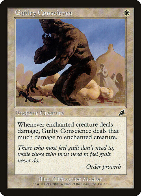 Guilty Conscience - Scourge Magic card