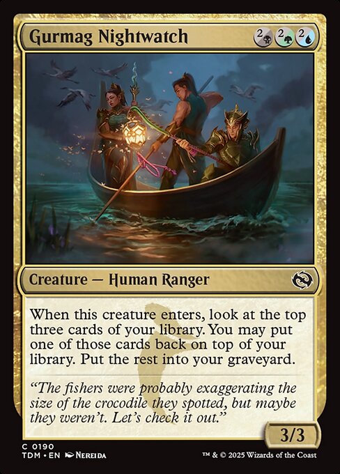 Gurmag Nightwatch - Tarkir: Dragonstorm Magic card