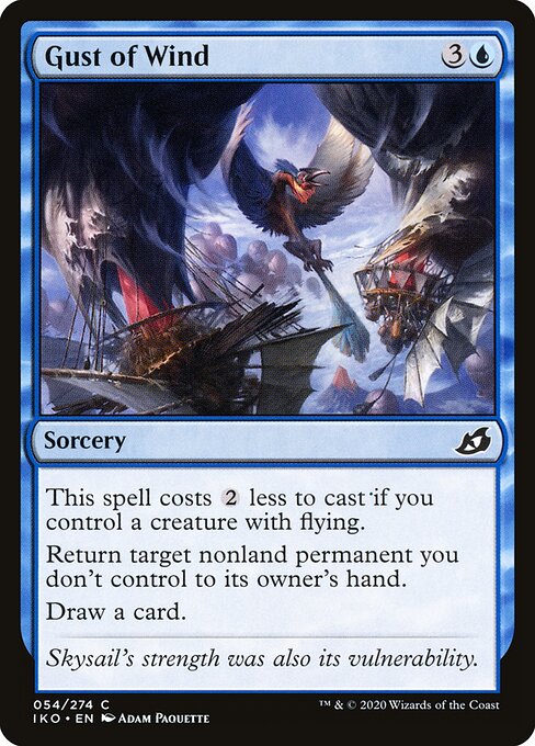 Gust of Wind - Ikoria: Lair of Behemoths Magic card