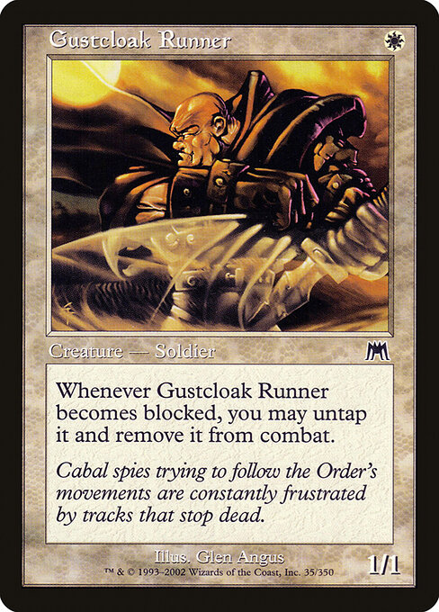 Gustcloak Runner - Onslaught Magic card