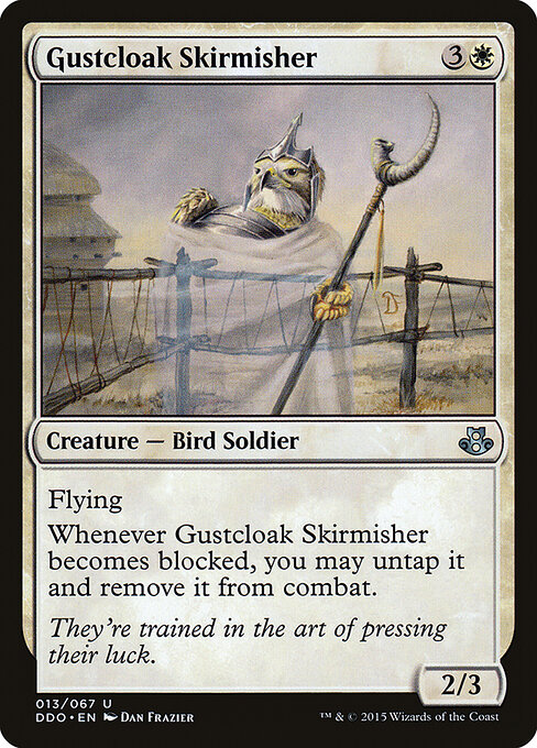 Gustcloak Skirmisher - Duel Decks: Elspeth vs. Kiora Magic card