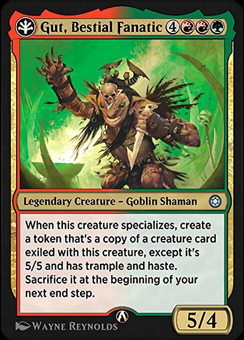 Gut, Bestial Fanatic - Alchemy Horizons: Baldur's Gate Magic card