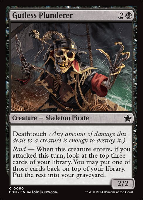 Gutless Plunderer - Foundations Magic card