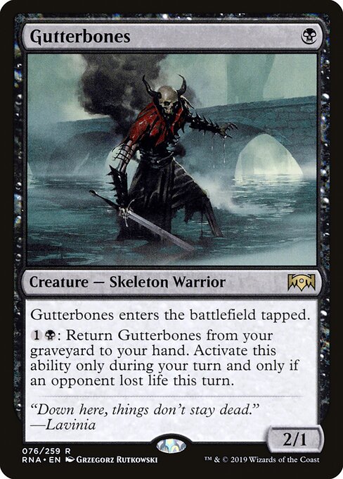 Gutterbones - Ravnica Allegiance Magic card