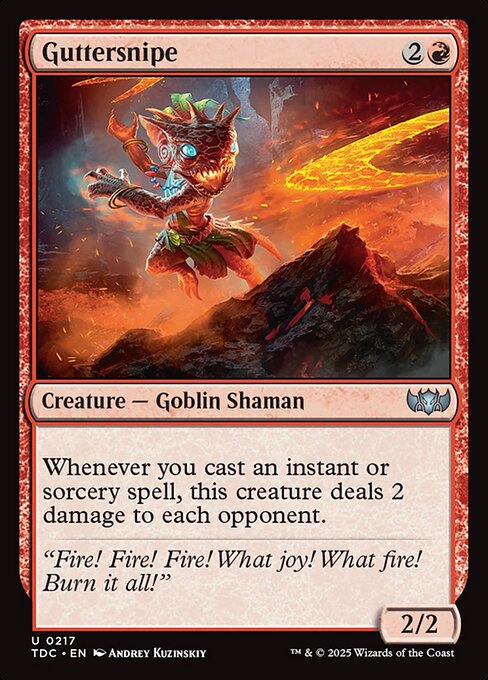 Guttersnipe - Tarkir: Dragonstorm Commander Magic card