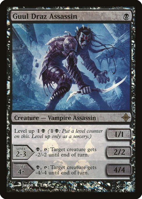 Assassin de Guul Draz (Guul Draz Assassin) - Rise of the Eldrazi (#112) - Illustrated by James Ryman - Magic: The Gathering Card