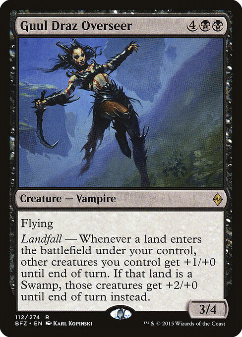Guul Draz Overseer - Battle for Zendikar Magic card