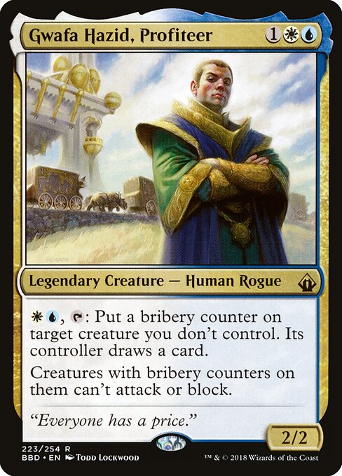 Gwafa Hazid, Profiteer - Battlebond Magic card