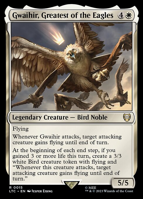 Gwaihir, Greatest of the Eagles - Tales of Middle-earth Commander Magic card