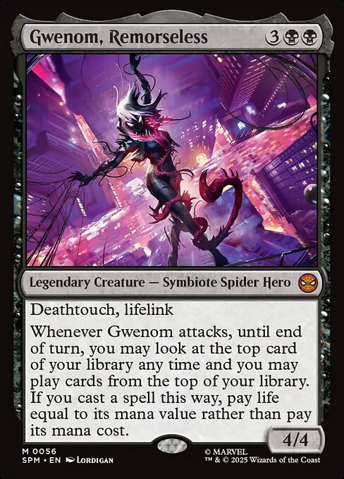 Gwenom, Remorseless - Marvel's Spider-Man Magic card
