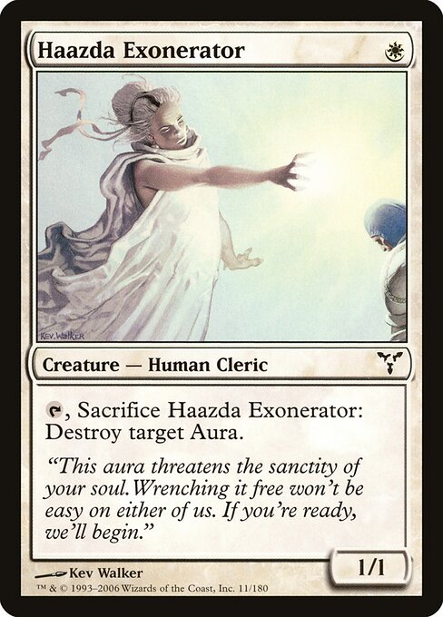 Haazda Exonerator - Dissension Magic card