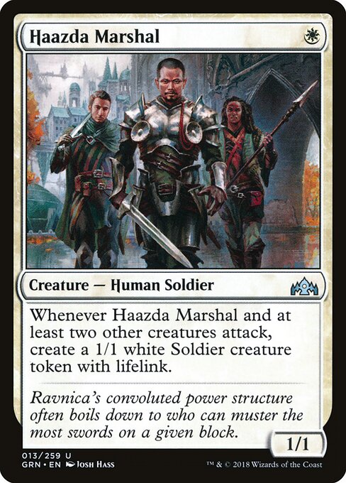 Haazda Marshal - Guilds of Ravnica Magic card