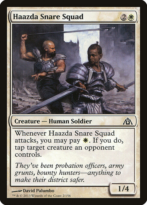 Haazda Snare Squad - Dragon's Maze Magic card