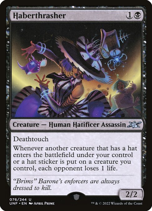 Haberthrasher - Unfinity Magic card