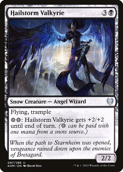 Hailstorm Valkyrie - Kaldheim Magic card