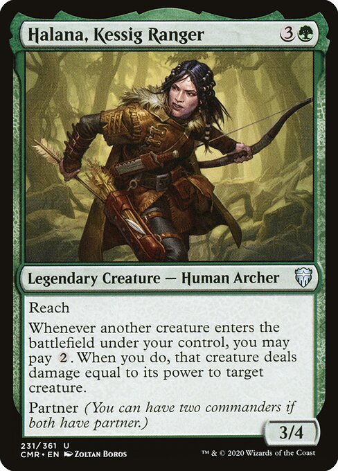 Halana, Kessig Ranger - Commander Legends Magic card