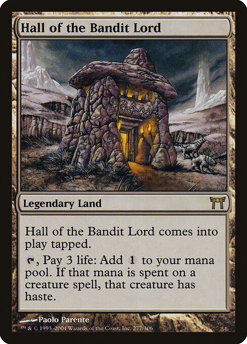 Hall of the Bandit Lord - Champions of Kamigawa Magic card