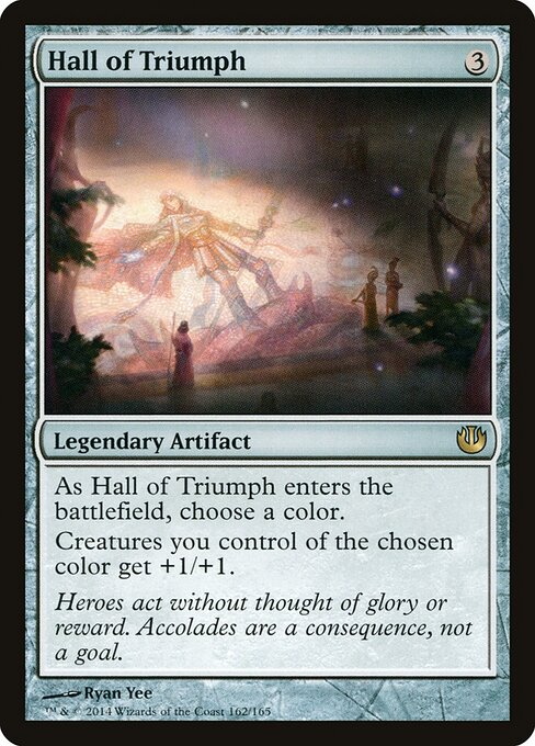 Hall of Triumph - Journey into Nyx Magic card