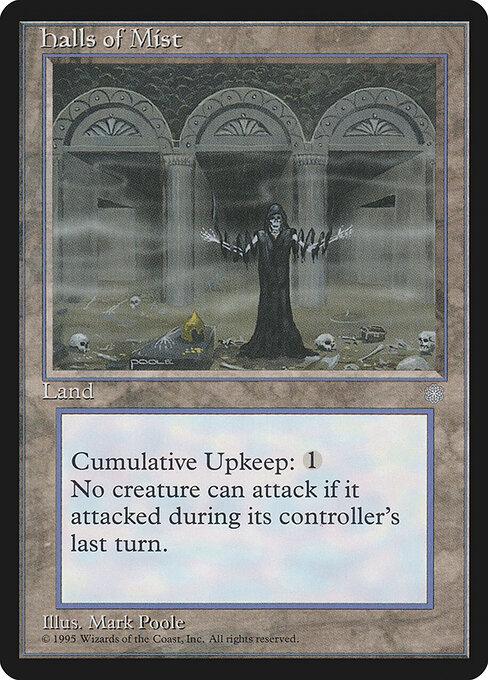 Halls of Mist - Ice Age Magic card