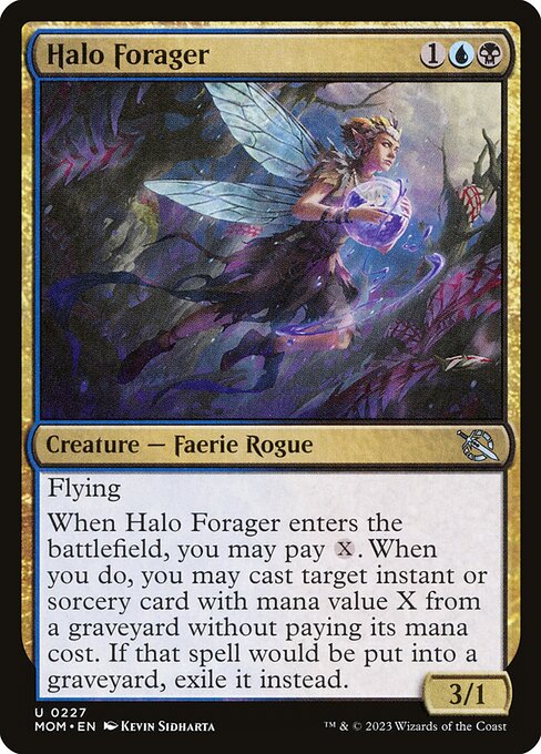 Halo Forager - March of the Machine Magic card