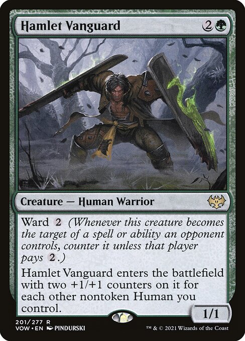 Hamlet Vanguard - Innistrad: Crimson Vow Magic card