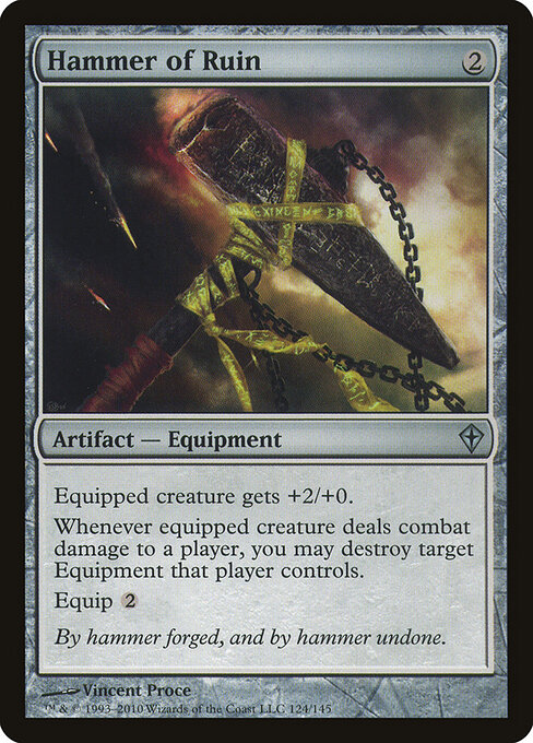 Hammer of Ruin - Worldwake Magic card