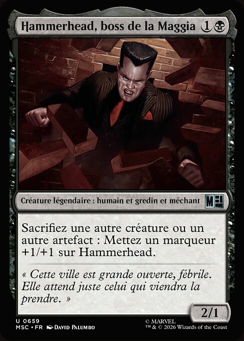 Hammerhead, Maggia Boss
