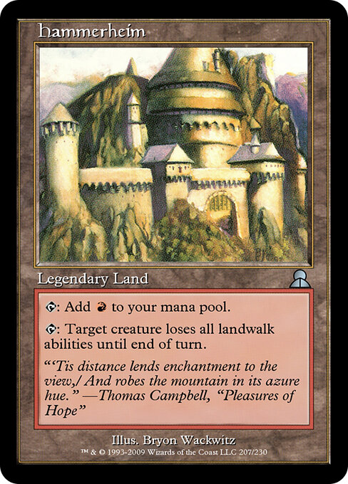Hammerheim - Masters Edition III Magic card