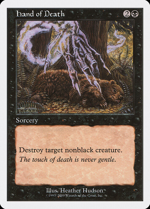 Hand of Death - Starter 2000 Magic card