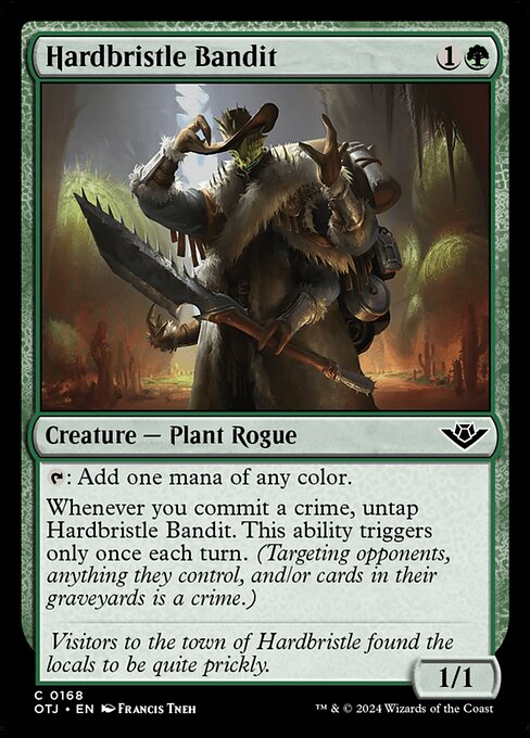 Hardbristle Bandit - Outlaws of Thunder Junction Magic card