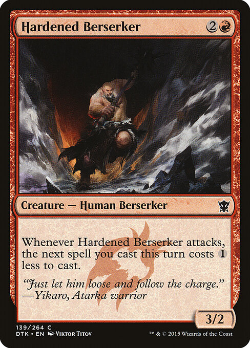 Hardened Berserker - Dragons of Tarkir Magic card