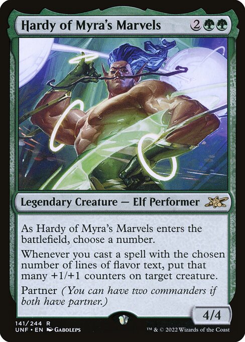 Hardy of Myra's Marvels - Unfinity Magic card