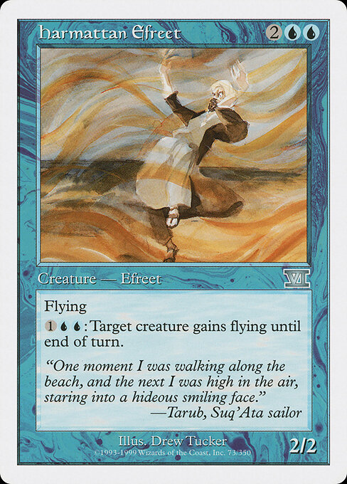 Harmattan Efreet - Classic Sixth Edition Magic card