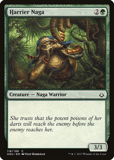 Harrier Naga - Hour of Devastation Magic card