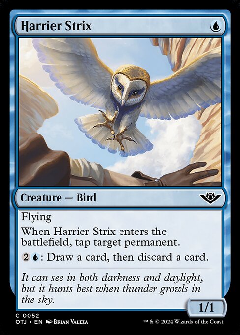 Harrier Strix - Outlaws of Thunder Junction Magic card